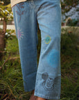 Art Class Hemp Cropped Jeans