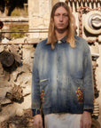 Butterfly Hemp Denim Jacket
