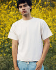 "On The Farm" Raw Hem Tee