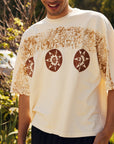 Sun Stamp Football Tee