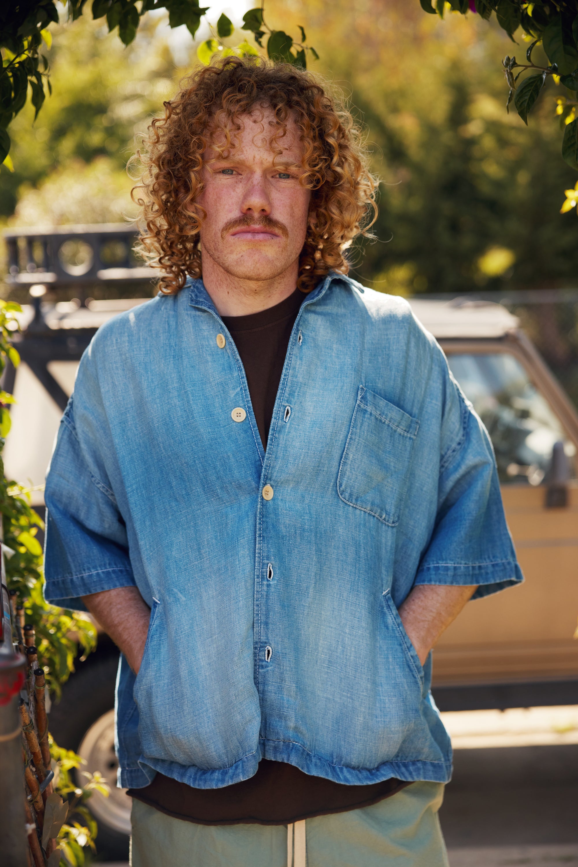 Lazy Days Hemp Chambray Shirt