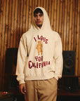 "I Love You California" Hooded Sweatshirt