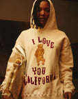 "I Love You California" Hooded Sweatshirt