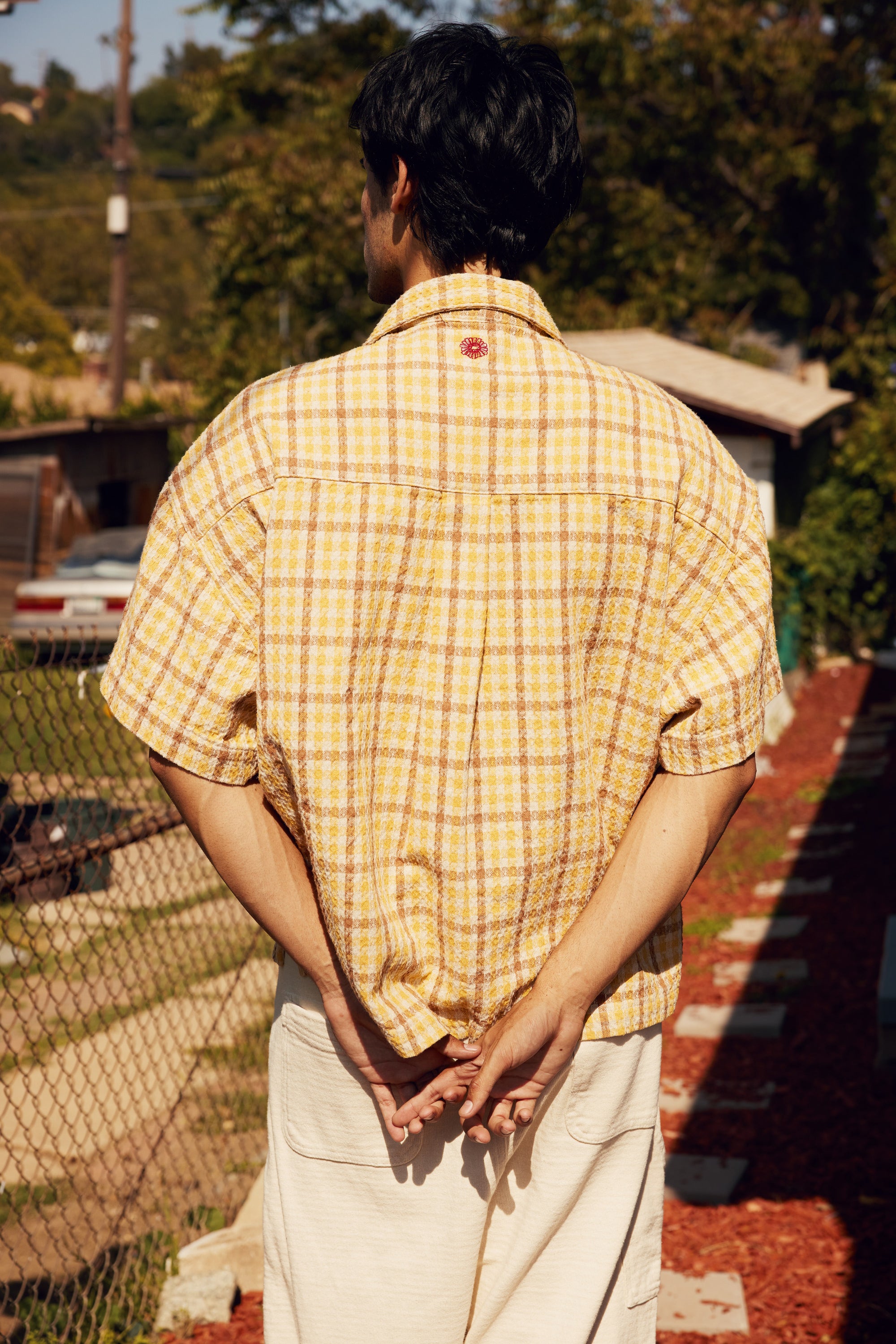 Curtain Check Camp Shirt