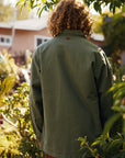 Hibiscus Sateen Overshirt