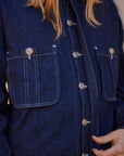 "Into the Mystic" Hemp Denim Overshirt