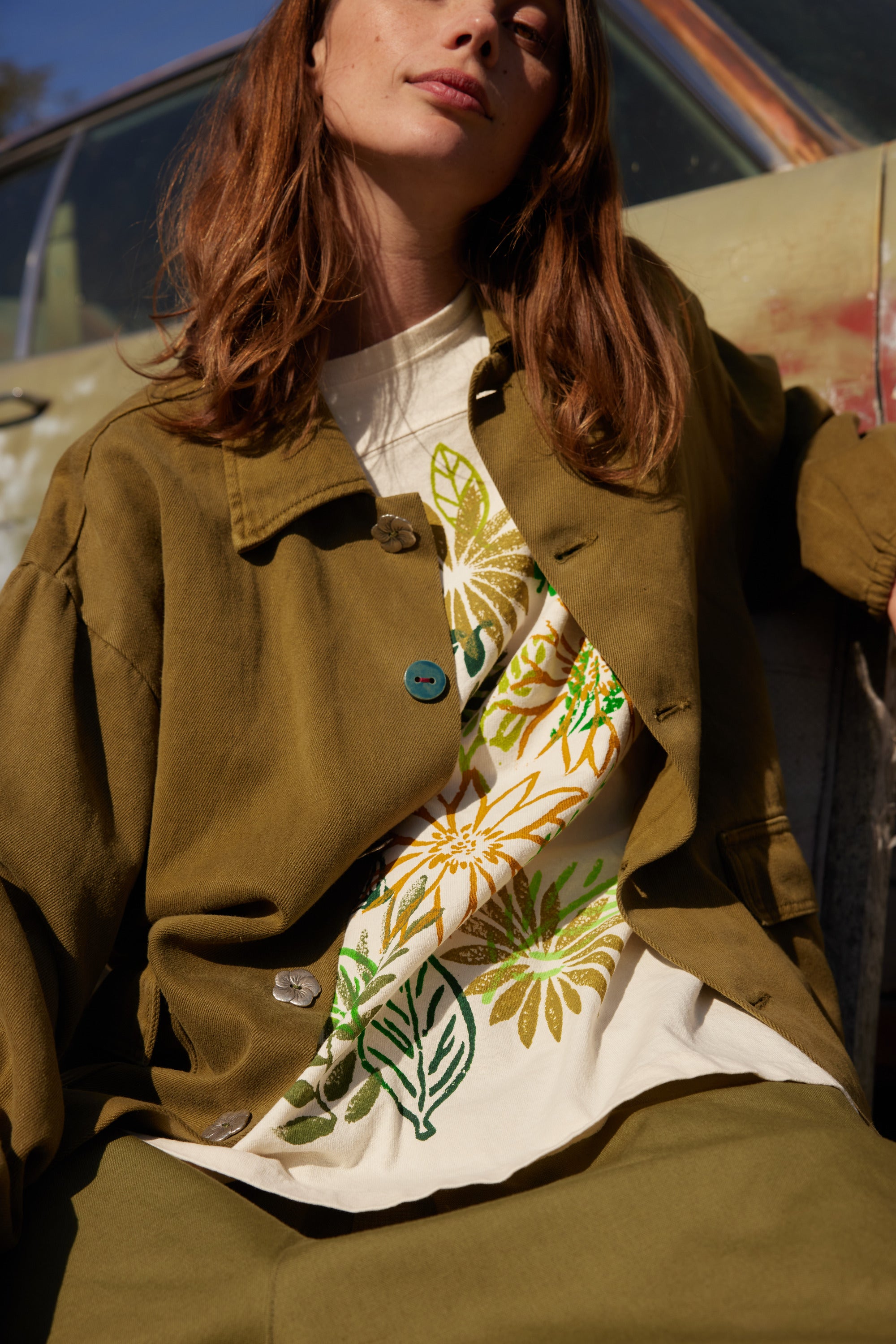 Leafy Greens  Football Tee