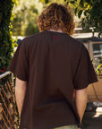 "On The Farm"  Raw Hem Tee
