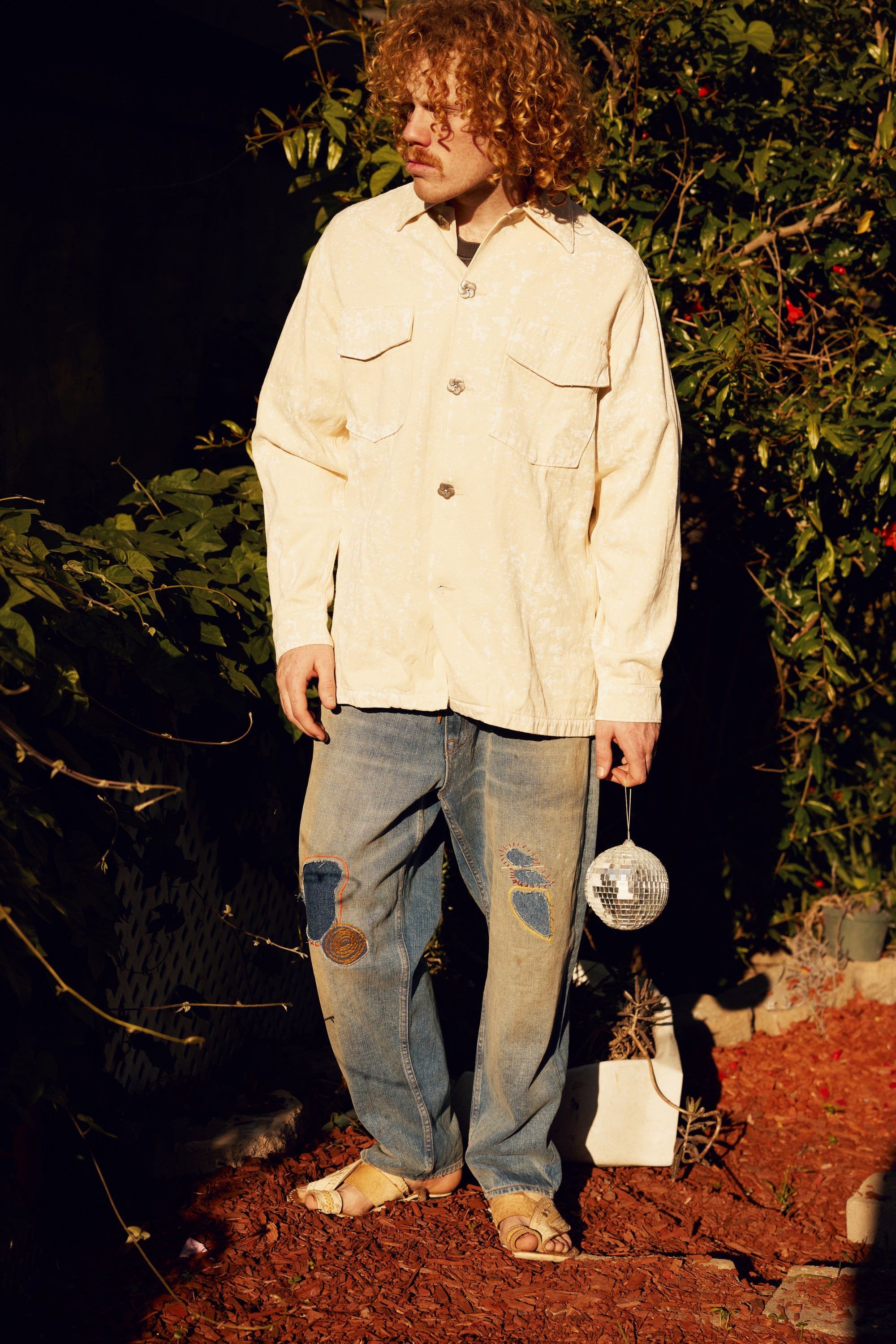 Baggy Fit Hemp Jeans - Grandma&#39;s Repair